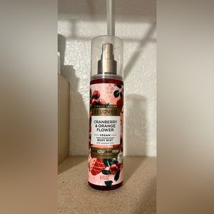 Beloved, cranberry and orange flower, body mist